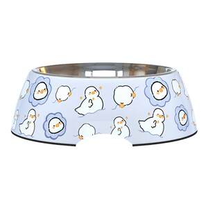 
Dog food bowl, stainless steel anti-knock cat drinking bowl, special puppy food rice bowl, cat food bowl, pet supplies