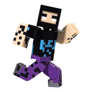 
MC Minecraft Shadow Clone HIM Figure Annoying Village Name Peripheral 3D Printed Super Action Figure Gift