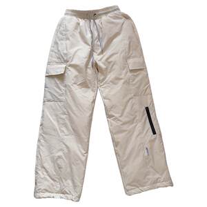 
Working down pants for women wearing winter drawstrings loose and fashionable casual 2024 European style pants for women