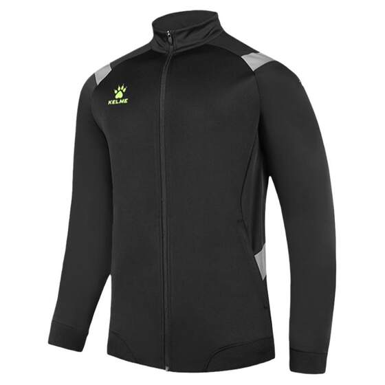 
KELME Karl stand collar sports jacket men's 2021 autumn and winter new football competition training running knitted jacket