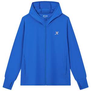 
Xtep children's clothing, medium and large children's summer new style breathable and cool children's thin coat, comfortable hooded sun protection jacket for boys and girls