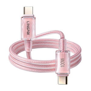 
Apple charging cable is suitable for iPhone13/14/15/16/17 promax ice transparent data charging cable tablet iPad car typec mobile phone charger lightning fast charging charging cable