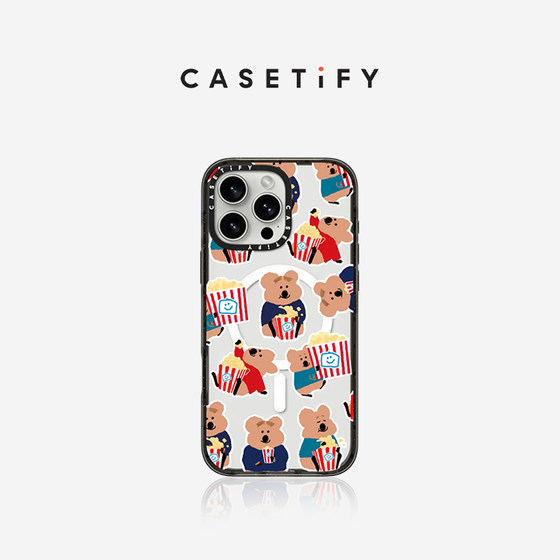 CASETiFY 柿子椒熊 吃掉点心适用于华为Mate60Pro/iPhone16ProMax/16Pro/15ProMax/14ProMax手机壳