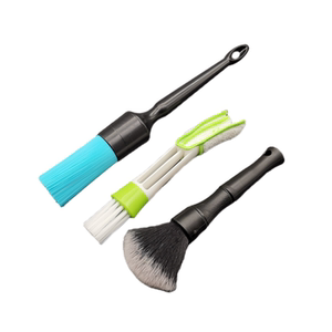 
Car-specific interior cleaning brush set, multi-functional detail fine cleaning, wheel hub gap dust removal, car wash brush, soft bristles