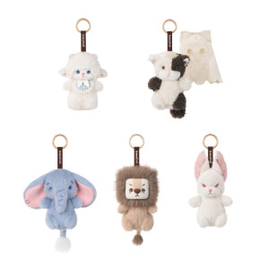 
BABADOLL accompanying hanging doll Xiaomian plush toy bag keychain cute pendant as a birthday gift for girls
