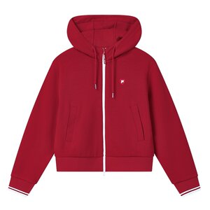 
FILA is taking off soon. Fila women's hooded jacket 26 new spring fashion casual New Year's Year of the Horse wear red top