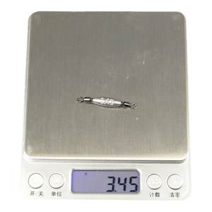 Eight shaped ring lead pendant integrated fast lead double rotating ring pendant water droplet olive shaped sea pole road sub raft fishing lead pendant long throw