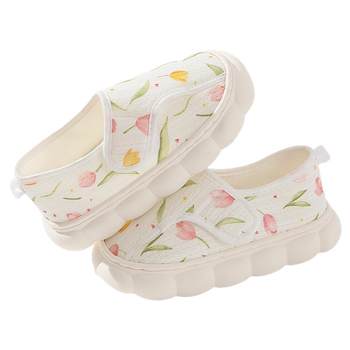 Confinement shoes for autumn and winter bags, soft sole breathable maternity shoes