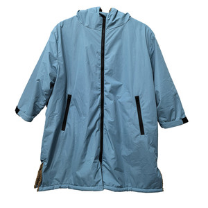 
Foreign trade thickened warm swimming bathrobe for adults and children winter swimming training diving seaside beach cloak changing jacket