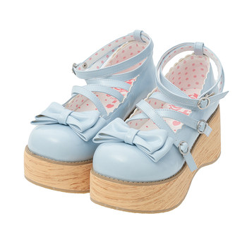 
Japanese sponge shoes lolita shoes bow