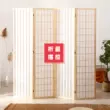 Nhật Bản bằng gỗ nguyên khối vách ngăn lối vào gấp di động phòng khách đơn giản hiện đại nền chụp ảnh tấm tường lưới long não vách bình phong gỗ Màn hình / Cửa sổ