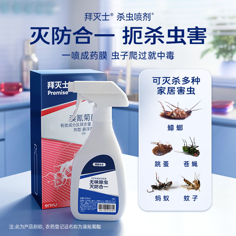 出租房利器：杀蟑螂，我选择拜灭士