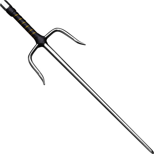 Silver Boutique Double Iron Ruler - Solid Steel Martial Arts Ronin ...