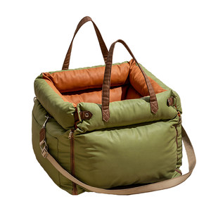 
Cool car-mounted kennel pet safety seat rear fixed anti-dirty portable small dog car seat cushion anti-slip