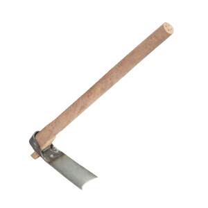 Flower hoe, small hoe, agricultural tool for vegetable planting, compact type for weed control, soil excavation, outdoor home use, all steel bamboo shoot digging, garden vegetable planting, hoe