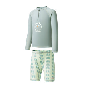 
KK Tree Baby Swimsuit Split Long Sleeve Sunscreen Children's Swimming Boys and Little Girls New 2025