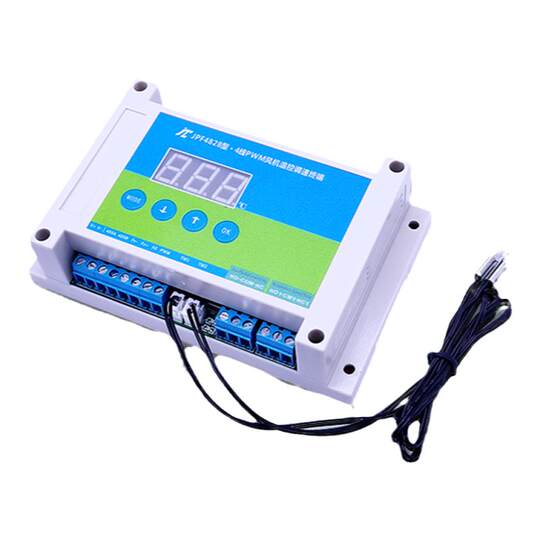 Veriable Fan Control Unit Intelligent Temperature Control Variable Speed Cooling Fan 12V24V48V ...