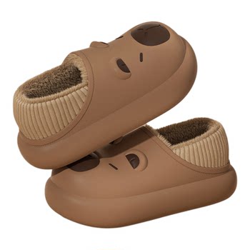 Kapibara cotton slippers for women 2025 new winter