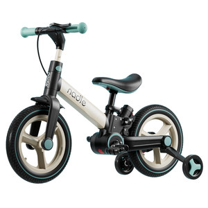 Nadle Natto Children's Bicycle Balance Bike Two-in-One 1-3-6 Years Old Girl Boy Folding Bike