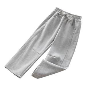 
Girls' pants spring banana pants girl sycamore pants boy sports big children spring autumn children's scimitar scrubber pants