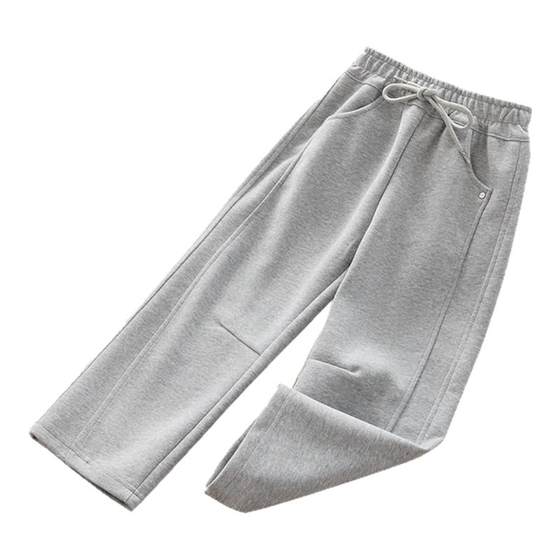 
Girls' pants spring banana pants girl sycamore pants boy sports big children spring autumn children's scimitar scrubber pants