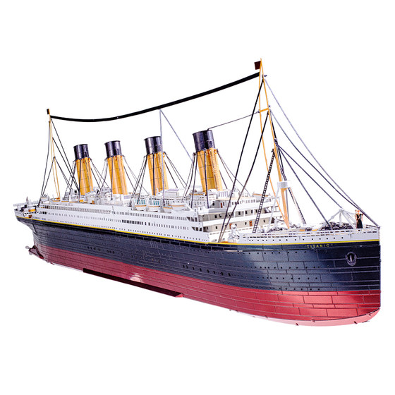 Art model movie Titanic Titanic stereo metal puzzle model handmade ornaments to give girlfriends gifts
