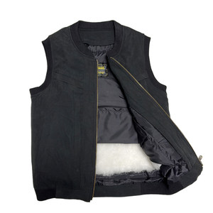 
Fur integrated wool vest men's winter warm cotton vest dad's thickened vest middle-aged and elderly sheepskin vest
