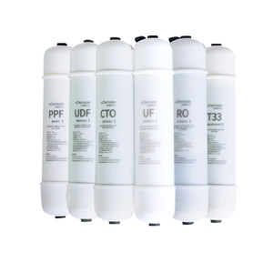 
Times Wharton household water purifier Huitong Korean quick-connect integrated filter element PP cotton activated carbon reverse osmosis RO membrane