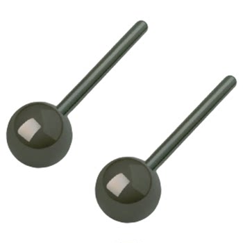 
Medical biological porcelain stud earrings for women with anti-allergicity and free removal