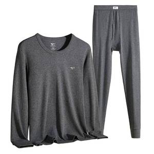 七匹狼本命年男士内衣套装纯棉秋衣秋裤男马年红衣服保暖内衣男款