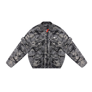 FDR official store American R-shaped camouflage cotton jacket for men and women autumn and winter couples baseball jacket jacket
