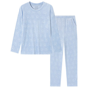 [Special Clearance] SCHIESSER Men's and Women's Autumn and Winter Pajamas, Home Clothes Sets, Nightdresses and Nightgowns