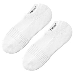 [7A Antibacterial] Zimo Pure Cotton Mesh Boat Socks for Men