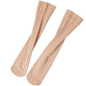 Calf socks in the spring and autumn stockings, unpreplic meat plus velvet thickened knee socks, not sliding half of the socks, female skinny leg socks
