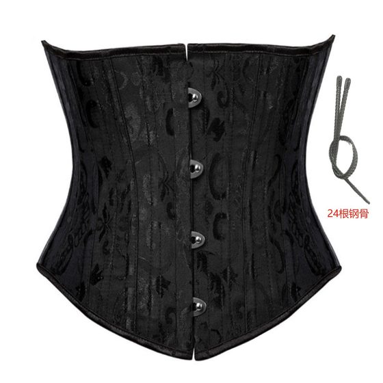 Corset 24 Steel Bone Jacquard Fabric Body Shaping Corset Cou