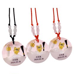 DIY Liquid Breast Milk Pendant Fetal Umbilical Cord Souvenir