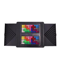 Brain Intelligence Magic Beads Desktop Game For Children - Educational Toy For Wisdom Pyramid And Logical Thinking