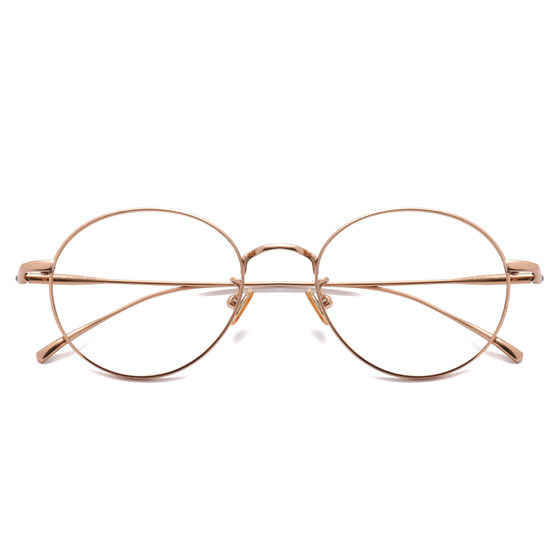 
Ultralight anti-blue light fatigue anti-radiation protection eye round frame myopia glasses for women online can match male flat light