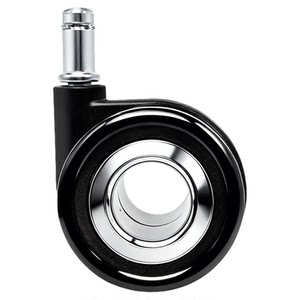 Universal hollow transfer chair wheel computer e -sports chair universal wheel Baoyou office boss chair quiet black and white pulley
