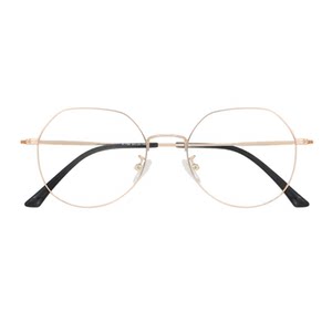 Myopia glasses Men and women metal glasses ultra -light glasses frame large -frame finished myopic mirror with glasses with glasses myopia glasses
