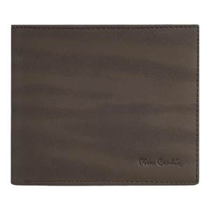 
[Real leather] Pier Cardin wallet card bag integrated men's short men's wallet cowhide business wallet money clip