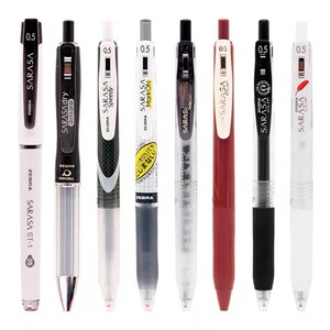 Zebra neutral pens jj15 black pen suit Press the pen Pen Baile Mitsubishi signature pen limited collection of 0.5 black pen core Japanese imported ball bead pen fingerprint Zebra gift box gift

