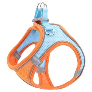 Pet leash vest type cat leash dog dog chest and back reflective cat leash pet supplies dog leash
