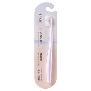 
October Crystal Super Soft Hair Adult Postpartum and Confinement Sensitive Period Special Toothbrush and Toothpaste Combination for Long-lasting Fresh Breath