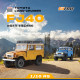 FMS新品丰田授权1/10 FJ40 仿真级RC攀爬车 遥控电动越野车 包邮