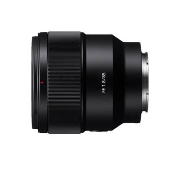 Sony 85mm mid-telephoto fixed focus mirrorless camera