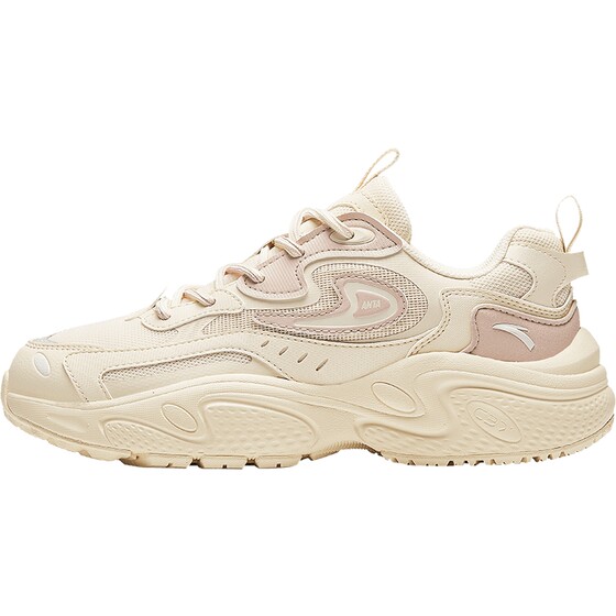 
ANTA Starlight丨Thick-soled height-increasing casual shoes for women, spring lightweight soft-soled sports shoes, trendy and versatile dad shoes