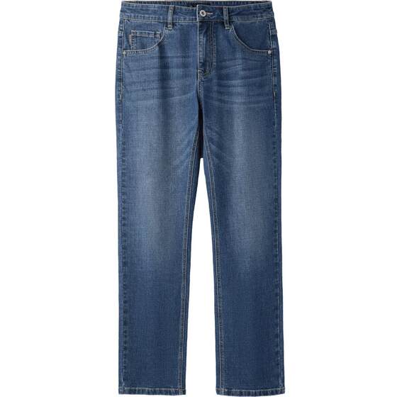 
Heilan House Romance of the Three Kingdoms Jeans Fashion Commuting Autumn Mid-waist Whisker Washed Slim Straight Pants Men