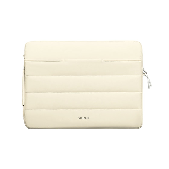 
VOKAMO is suitable for notebook liner bags, computer bags, portable macbook air, high-end women's and men's 14/16-inch handbag storage bags, tablet anti-fall and shockproof pro accessories