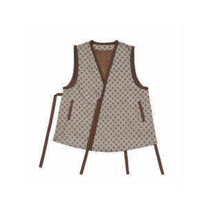 
Mi Ahuang [Qingmeng Woolen Collarless Suit] Original Design New Chinese Style Jacket Autumn and Winter Women's Silhouette Retro